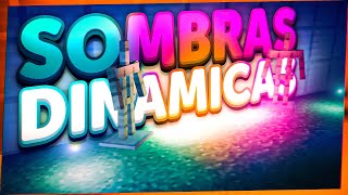 ILUMINACION DINAMICA con Sombras para Minecraft Bedrock  Minecraft Pe 120 [upl. by Nonnahc]