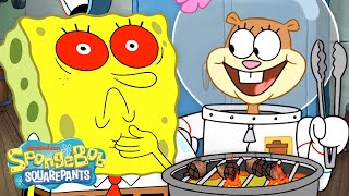 Can SpongeBob Handle SPICY Food 🌶️  Full Scene  SpongeBobOfficial [upl. by Sirej]