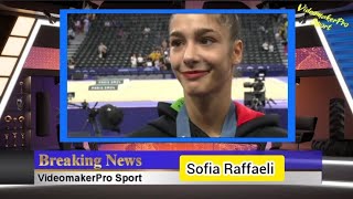 Olimpiadi Parigi Sofia Raffaeli medaglia di bronzo fa la storia della Ginnastica Ritmica [upl. by Lachish]