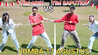 KOMPAK😍ARIK SAPUTRA DOUBLE DATE IKUTAN LOMBA MENYAMBUT 17 AGUSTUSAN  Mikael TubeHD [upl. by Nylirej298]