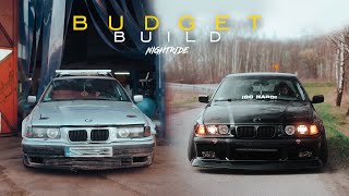 BMW E36 Rebuild in 10 Minutes  2 days project  NIGHTRIDE 4K [upl. by Aratnahs]