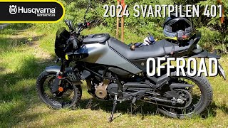 2024 Husqvarna Svartpilen 401  Offroad [upl. by Wakeen]