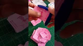 Redondeando esquinas de tags scrapbooking manualidades tatjetas shorts [upl. by Llertac]