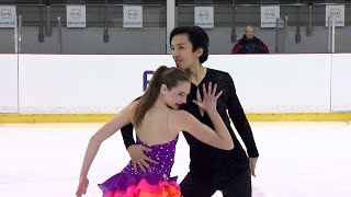 Valerie TAILLEFER  Jason CHAN CAN  Short Dance RIGA 2017 [upl. by Ehpotsirhc]