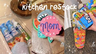 kitchen restock amp refills ASMR  TikTok Compilation [upl. by Babette557]