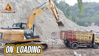 EXCAVATOR LOADING DUMP TRUCK [upl. by Gae]