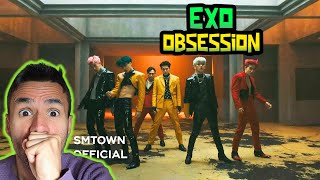 EXO 엑소 Obsession REACTION First Time Hearing EXO [upl. by Htrow]