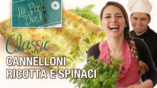 Cannelloni Ricotta e Spinaci Recipe Made by a Stressed Chef [upl. by Lemyt]