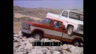 20 Rare Ford Pick Up Truck Commercials from the 1980s F150 and Ranger [upl. by Neilla]