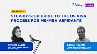 The Study Abroad Podcast  Episode 4  Step by Step guide to US Visa process for MSMBA aspirants [upl. by Tilagram547]