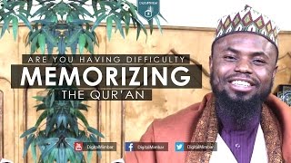 Are you having Difficulty Memorizing the Quran Watch this  Okasha Kameny [upl. by Ahsinac650]