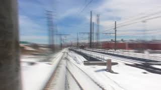 Penn Station to Newark  a track perspective  UNDER the Hudson River [upl. by Araic]