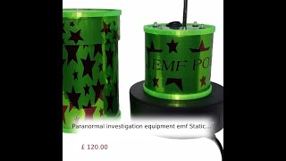 Paranormal investigation equipment emf Static rem detector pod  ghost communication Includes G [upl. by Mommy]