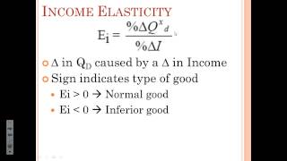 Micro Unit 3 Day 2  Other Elasticities [upl. by Trent349]