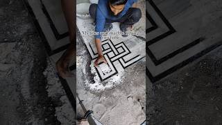 new marble floor design marble corner design tiles marble granite viral shorts Ms shoaib [upl. by Htiffirg]