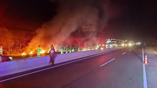 🔥🚒 Bomberos Voluntarios de Chile  Respondiendo a Incendio Basural  Neumáticos  Ovalle 13 05 2024 [upl. by Elehcin837]