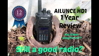 Ailunce HD1 DMR HT Review After 12 months heavy use [upl. by Theurer]