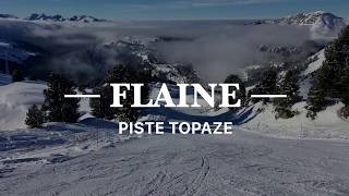 FLAINE  Piste Topaze  janvier 2019 [upl. by Asum]