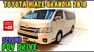 Toyota HiAce Grandia 2018 2nd Drive [upl. by Orhtej906]