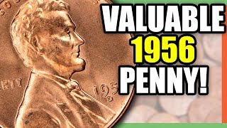 1956 WHEAT PENNY WORTH MONEY  RARE PENNIES THAT ARE VALUABLE [upl. by Francyne370]