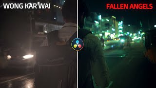 Fallen Angels Look  Wong Kar Wai Color Grading  Davinci Resolve [upl. by Hibben213]