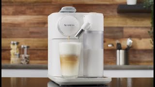 Nespresso Gran Lattissima  Milkbased beverages preparation [upl. by Wilonah]