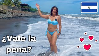 Mis VACACIONES en EL SALVADOR 🇸🇻 BAÑÁNDOME en PLAYA EL COCAL FIESTAS AGOSTINAS  VIDEO 4K  Celinaz [upl. by Enovaj]