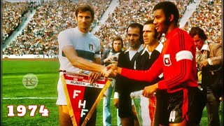 Coupe du monde 1974Haïti vs Italie 13 but d’Emmanuel Sanon46 Parc Olympique de Munich 🇭🇹 [upl. by Artemahs]