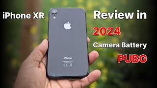 Should You Buy iPhone XR in 2024 🔥  Detailed Review in Hindi ⚡️CamerasBatteryPUBG [upl. by Ynos]