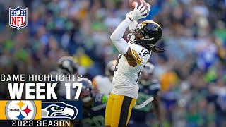 Pittsburgh Steelers vs Seattle Seahawks Game Highlights  NFL 2023 Week 17 [upl. by Floria]