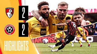 Hamer amp Robbo Goals👊  AFC Bournemouth 22 Sheffield United  Premier League Highlights [upl. by Sullivan]