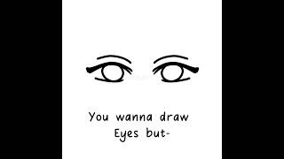 Should i do the tutorial to draw eyes 👀 art tips digitalart drawing drawingtips theartf [upl. by Herta234]