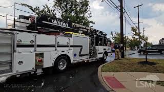 09082023 Pottstown PA  Drivers Ignoring Police And Driving Through Flooded Roads After Storms [upl. by Vahe]