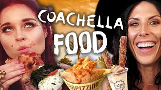 Best Food at Coachella 2018 Cheat Day [upl. by Elesig]