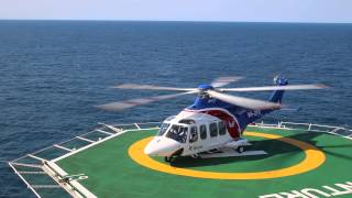 Agusta Westland AW139 Start up and Take off [upl. by Tipton]