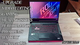 Asus ROG Strix G15 Core i7 10th Gen GTX 1650 Ti 144 Hz Detailed Honest Review and Major Problems [upl. by Fong251]