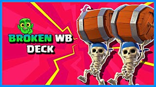 This miner wall breaker deck is LOWKEY BROKEN 🤫  Clash Royale [upl. by Siubhan]