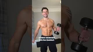 5 CHEST EXERCISES One Dumbbell [upl. by Danila]