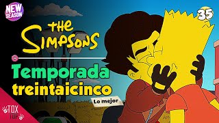 Los Simpson Temporada 35  Resumen Completo de Temporada [upl. by Anigriv]