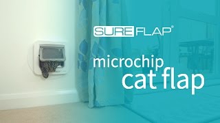 SureFlap Microchip Cat Flap Overview 2011 [upl. by Eatton224]