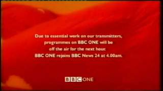 BBC1  Annual Rebroadcast Test  TCW  July 2001 [upl. by Cuthbertson]