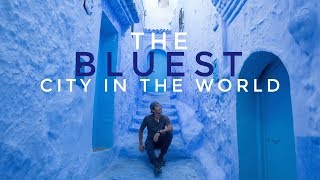 The BLUEST City in the World Chefchaouen Morocco  Vlog 95 [upl. by Bernstein840]