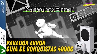 PARADOX ERROR  GUIA DE CONQUISTAS 4000G [upl. by Ij]