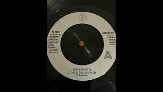 Esperanto – Love Is The Answer  1992 house housemusic [upl. by Annirac976]