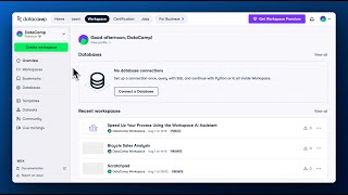 Introducing DataCamp Workspace – Your AIPowered Data Science Notebook [upl. by Baugh]