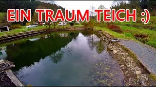 TRAUM TEICH  30 BACHFORELLEN FÜR HARZI [upl. by Nylahsoj796]