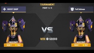 Real Steel Champions  FINAL TOURNAMENT  Noisy Boy VS Noisy Boy NEW ROBOTS GAME Живая Сталь [upl. by Berkie]