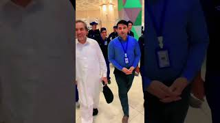 Mayor Mardan Himayat Ullah Mayar in Saudi Riaz airport 🛫 protocol [upl. by Papke868]