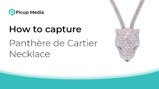 How To Capture High End Jewelry  Panthere de Cartier Necklace Captured With Smartphone [upl. by Cassius555]