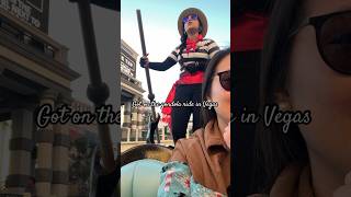 Gondola ride travelvlog travel vegas gondolaride lasvegas singing gondola [upl. by Dazhehs]